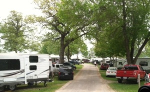 The campground is full.